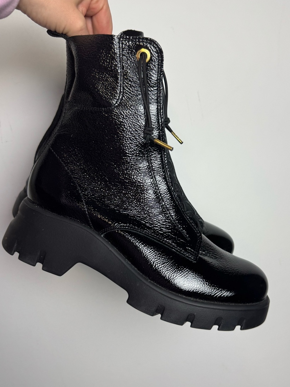 Paul Green Wicked Boots Black Size 7.5